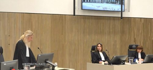 Mara van den Berg Officier van Justitie Pro-forma zitting Jimmy Schepers